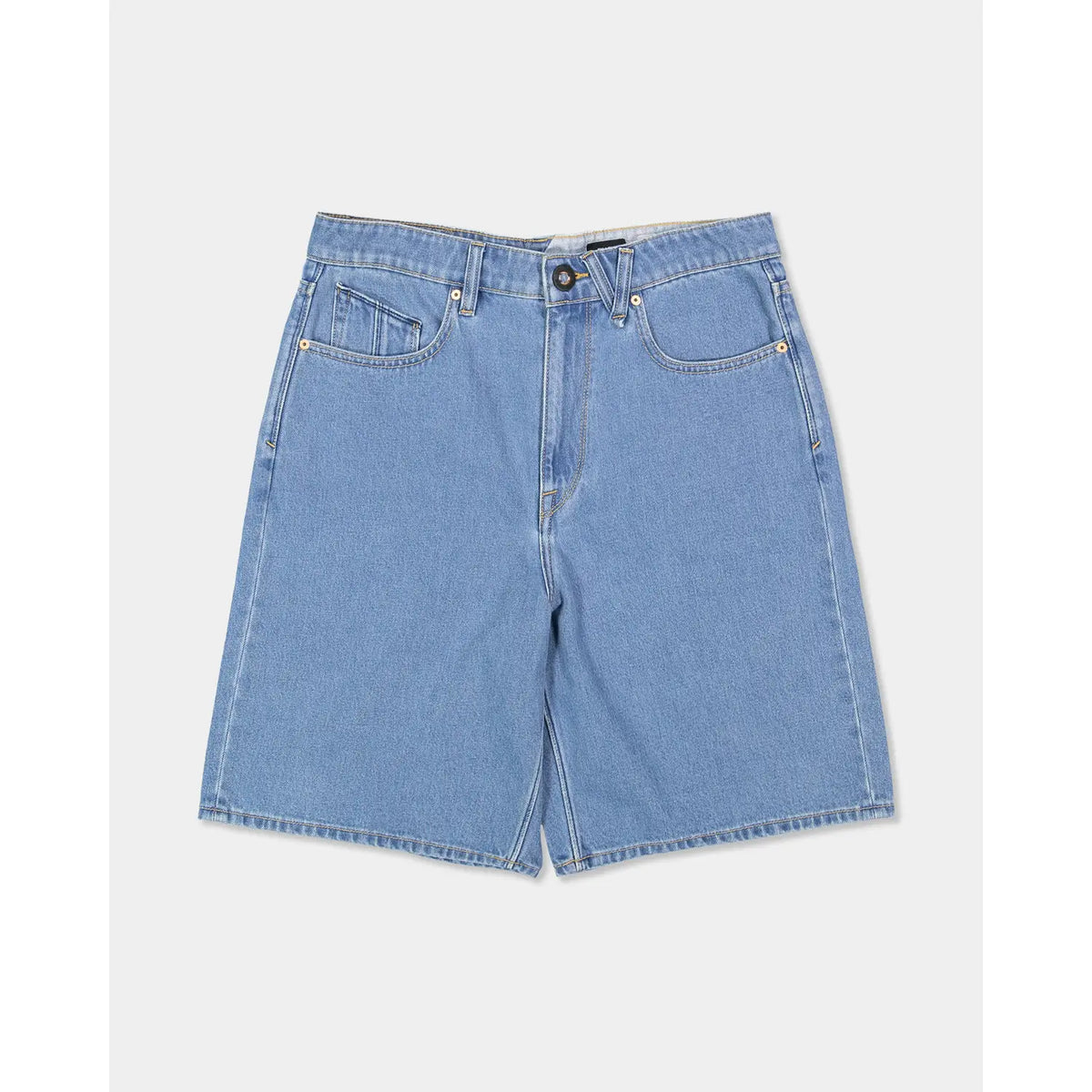 Volcom Billow Denim Shorts - Cali Blue