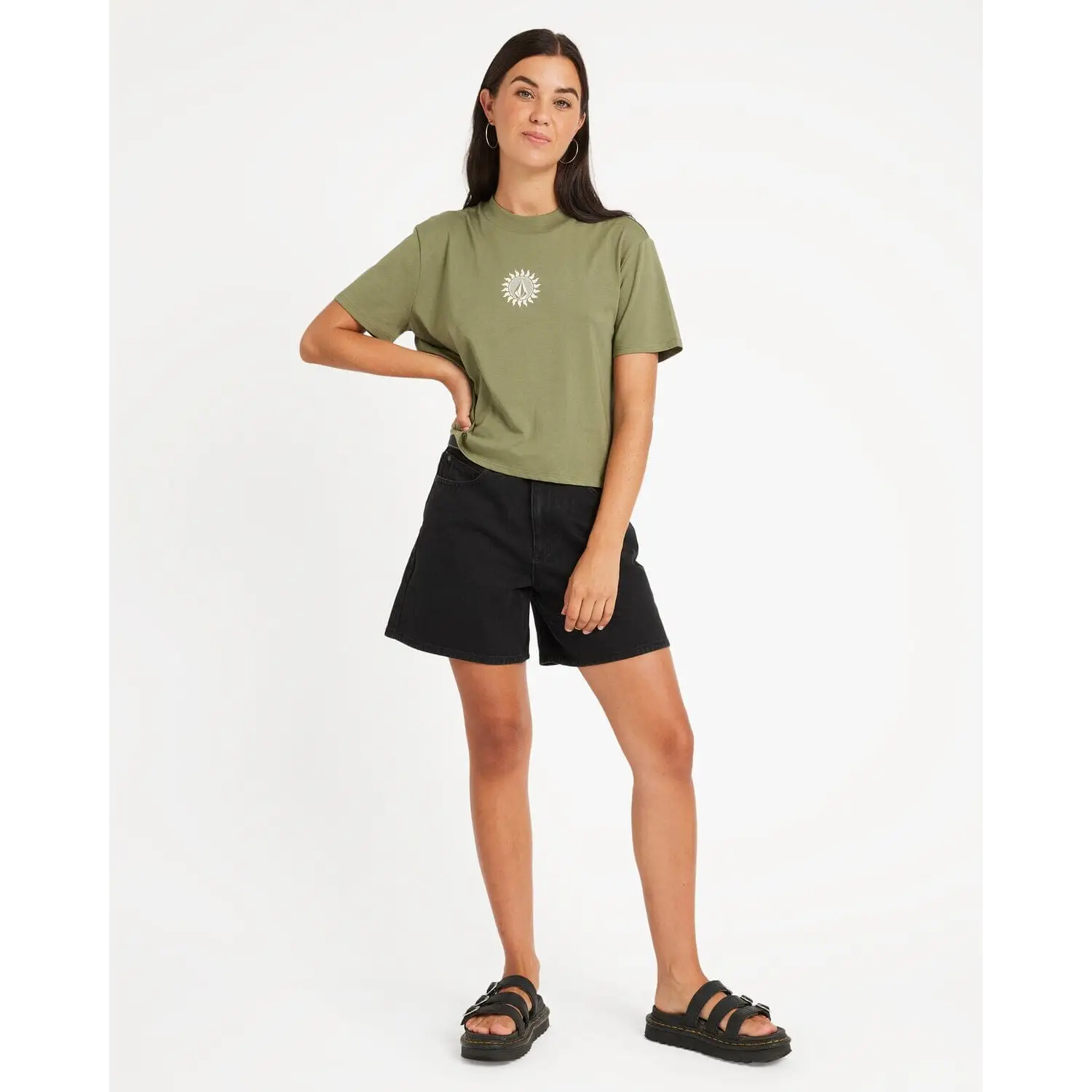 Volcom Dial Crop T-Shirt