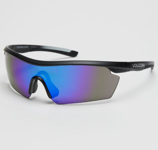 Volcom Download Sunglasses Matte Black CR FD / GBM