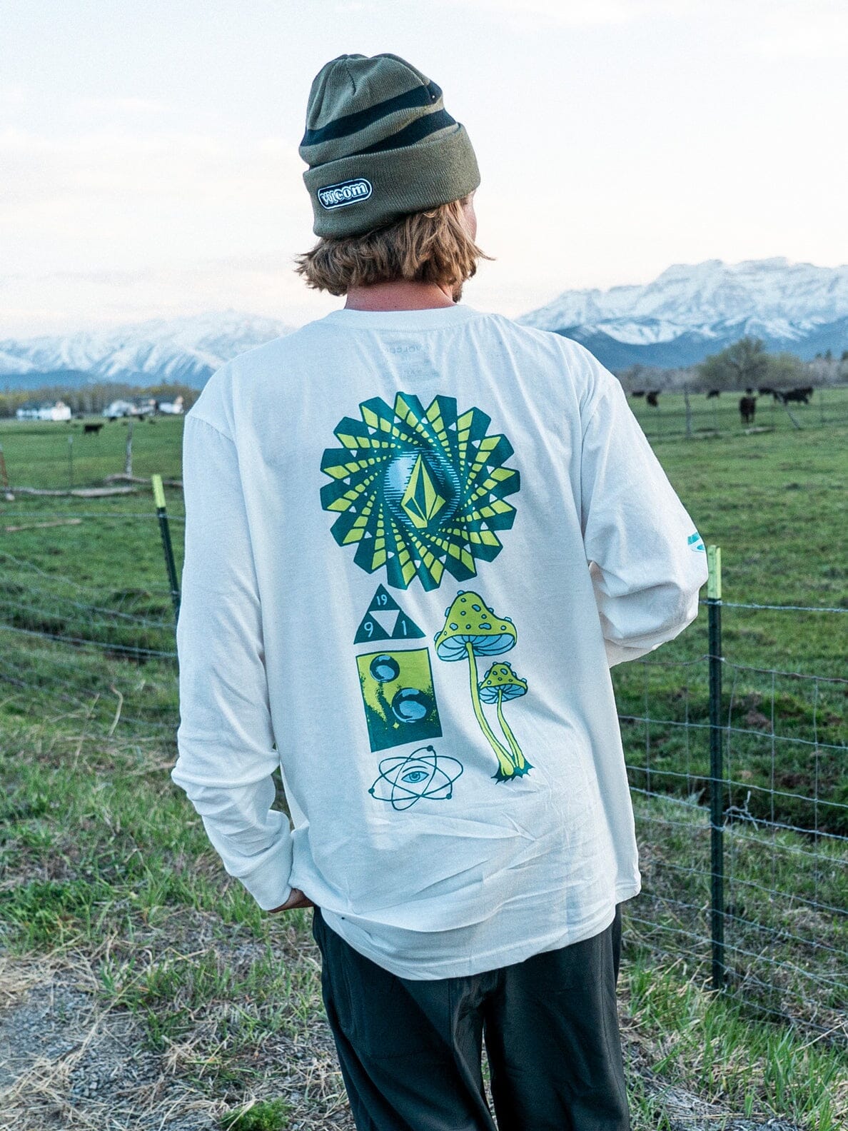 Volcom Farm to Yarn Molchat Long Sleeve T-Shirt