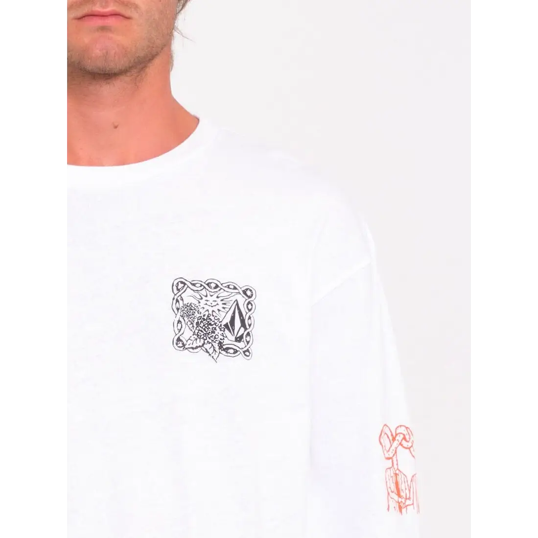 Volcom Featured Artist Keutchi Long Sleeve T-Shirt