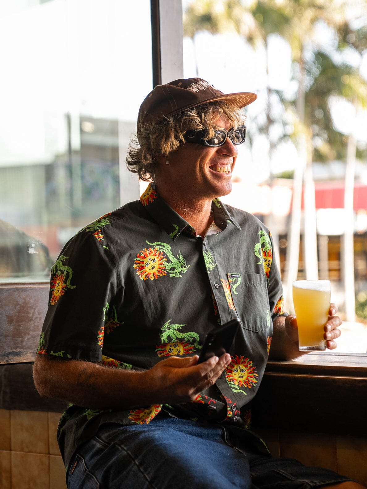 Volcom Featured Artist Ozzy Wrong Woven Shirt