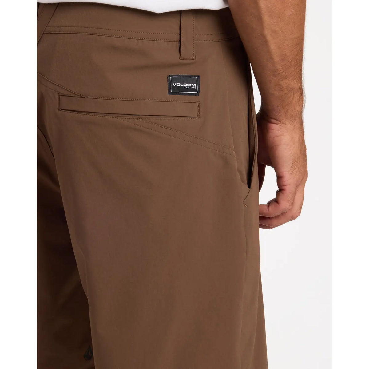 Volcom Frickin Cross Shred 20" Hybrid Shorts - Brown Stone