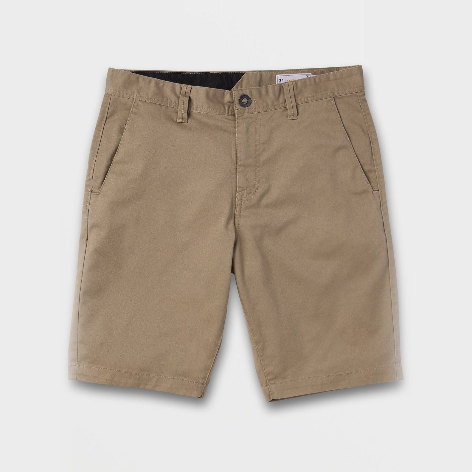 Volcom Frickin Modern Stretch Shorts 21" Khaki 30