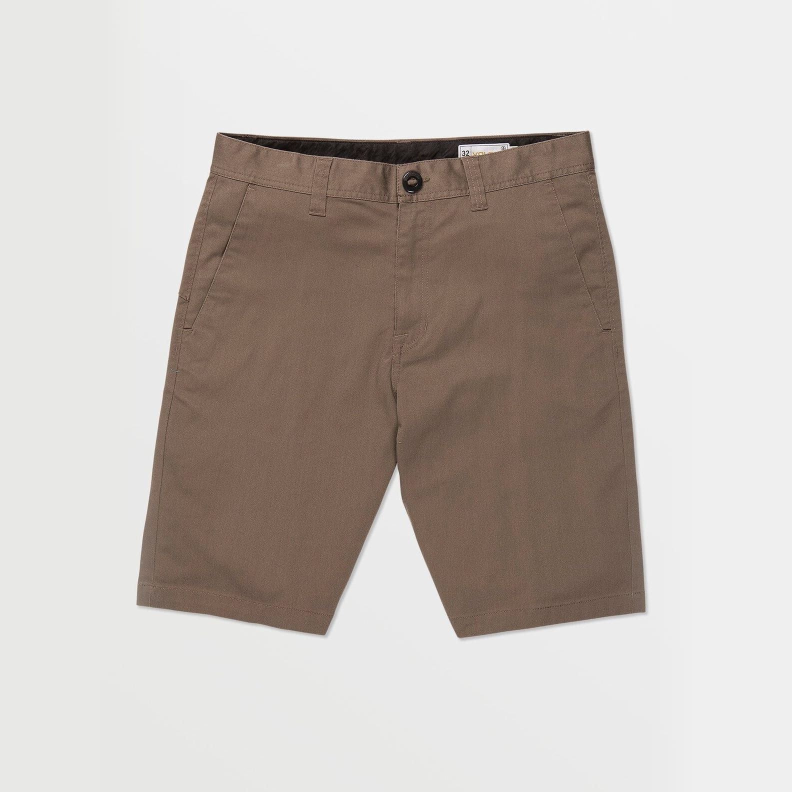 Volcom Frickin Modern Stretch Shorts 21" Mushroom 33