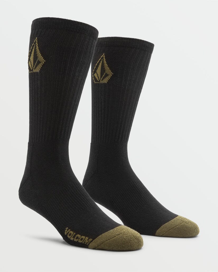 Volcom Full Stone 3 Pack Socks - Petro