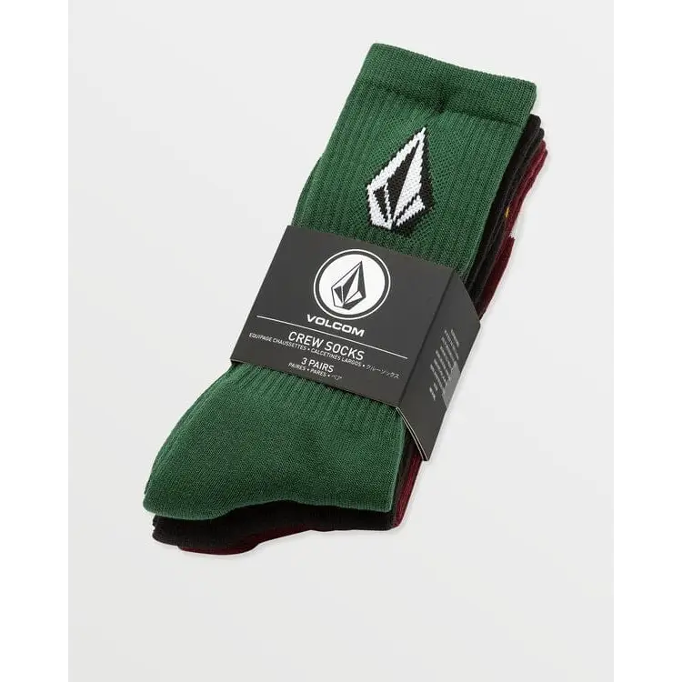 Volcom Full Stone Mix 3 Pack Socks