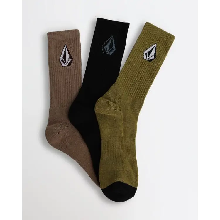 Volcom Full Stone Mix 3 Pack Socks