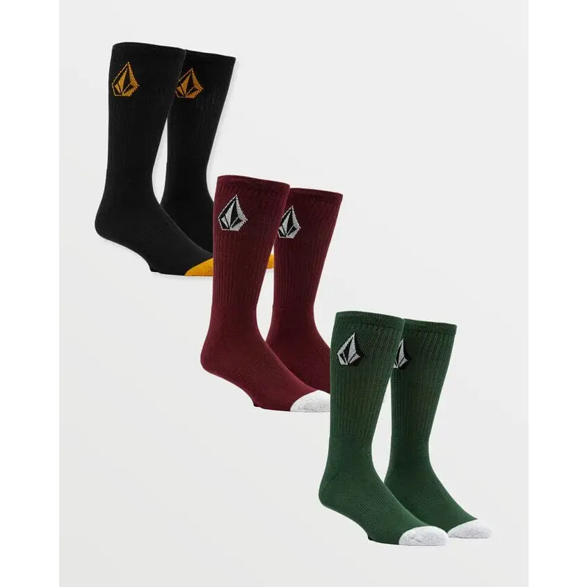 Volcom Full Stone Mix 3 Pack Socks