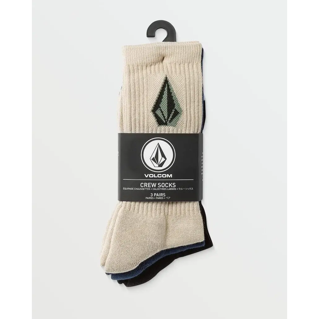 Volcom Full Stone Mix 3 Pack Socks