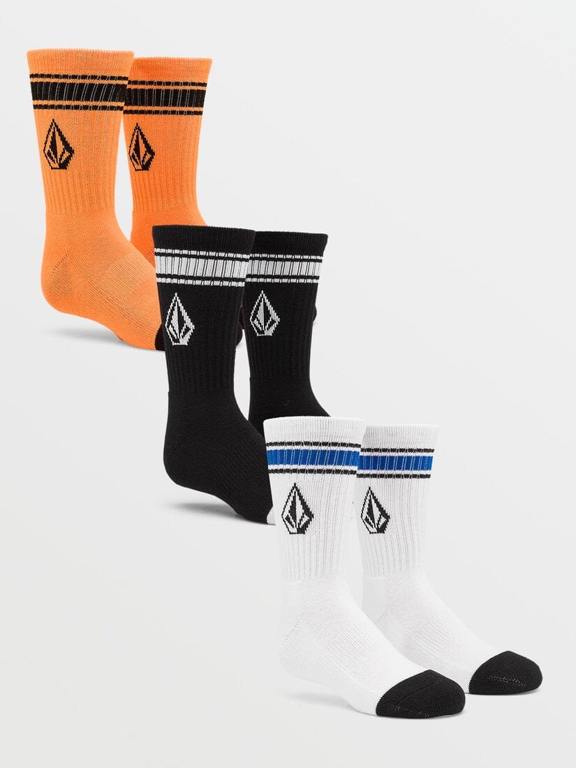 Volcom Full Stone Youth Multipack Socks