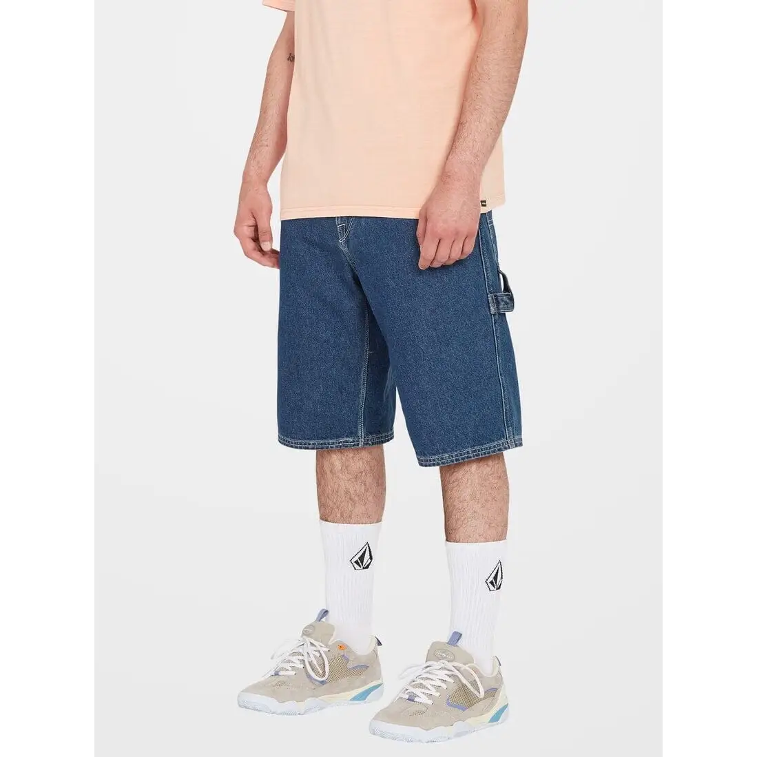 Volcom Labored Denim Utility Shorts