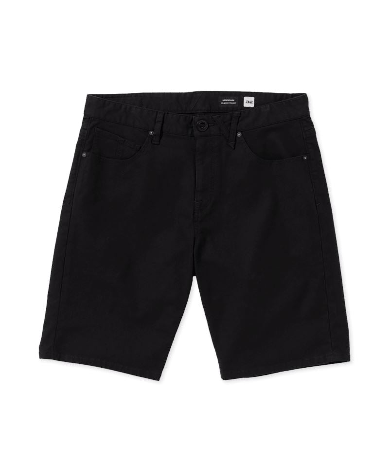 Volcom Modown Canvas 5 Pocket Shorts Black 36