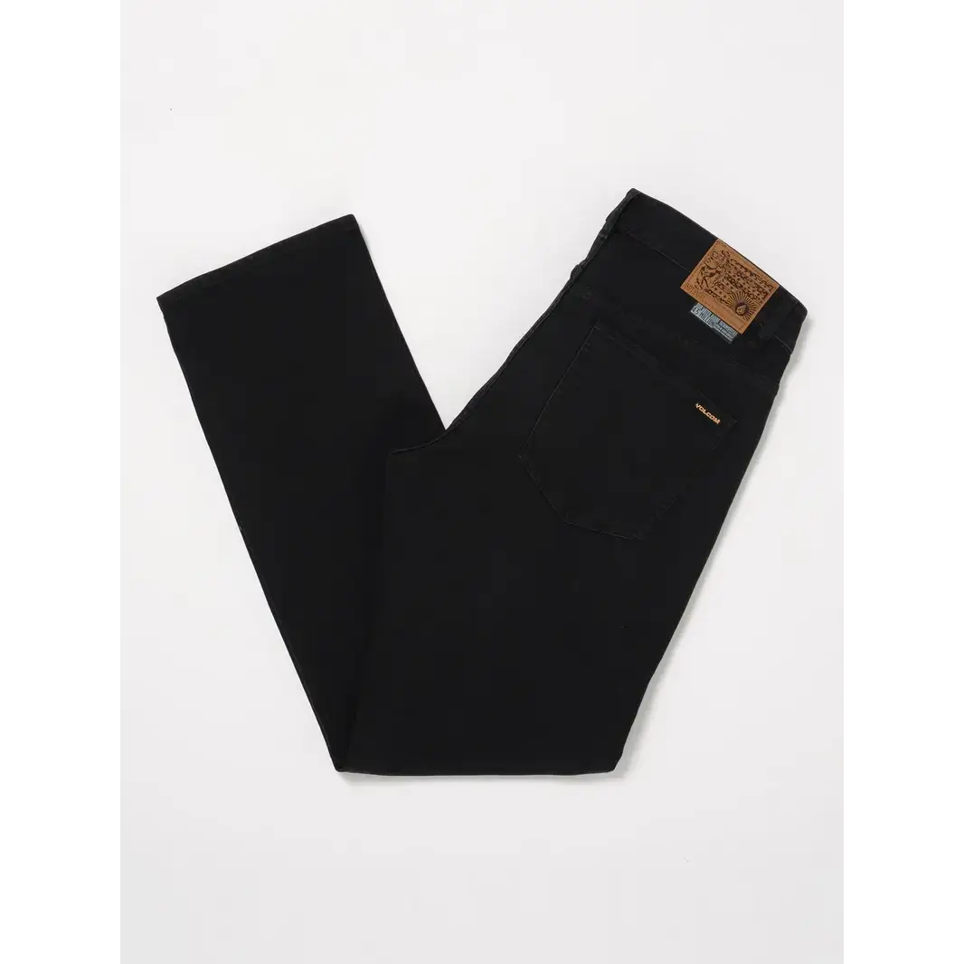 Volcom Modown Denim Pants - Black Out