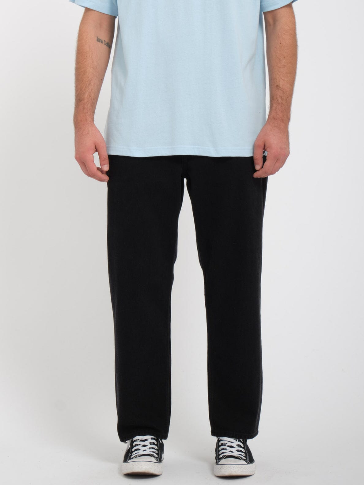 Volcom Modown Tapered Denim Black 34