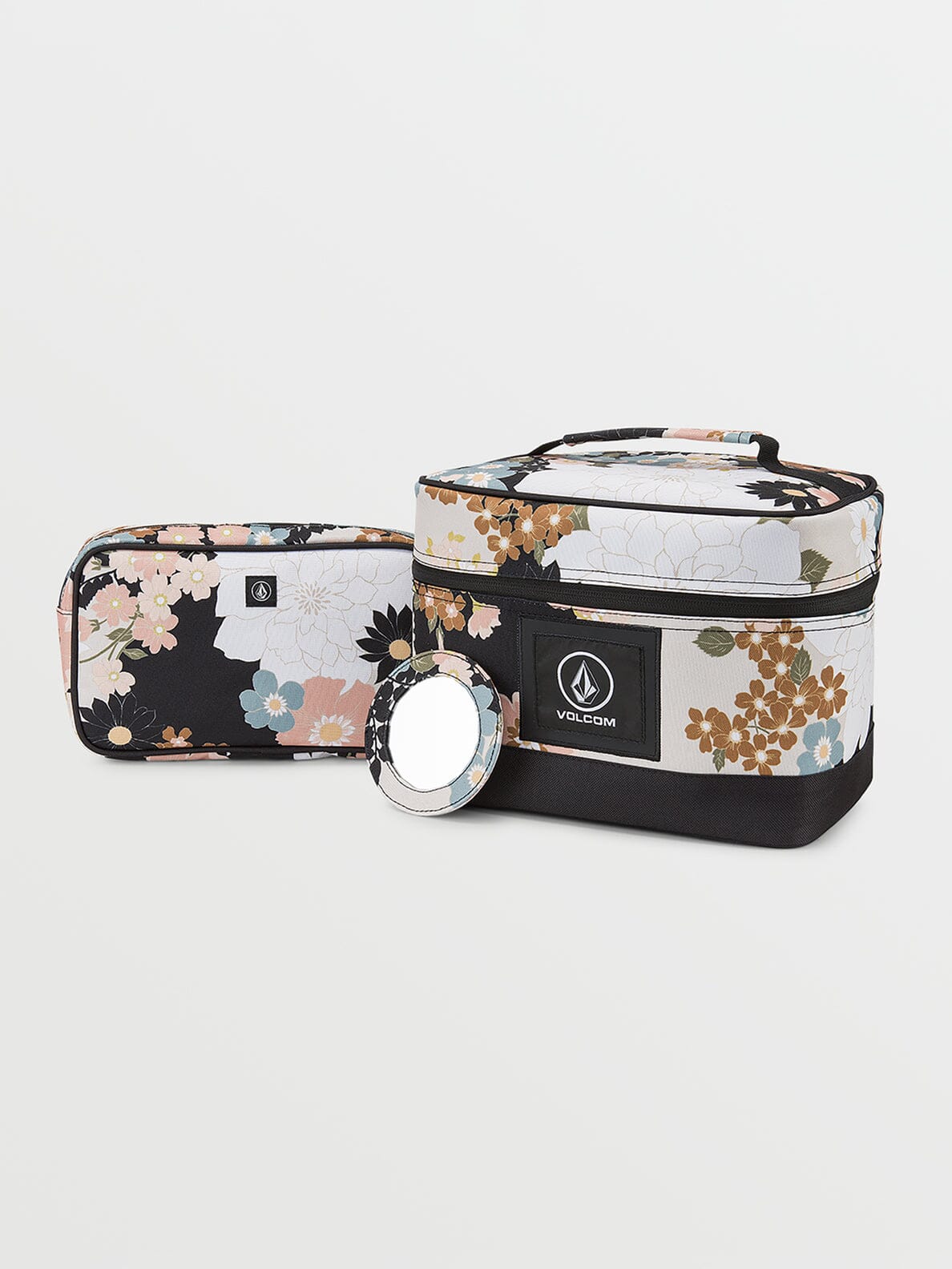 Volcom Patch Attack Deluxe Make Up Case Cloud
