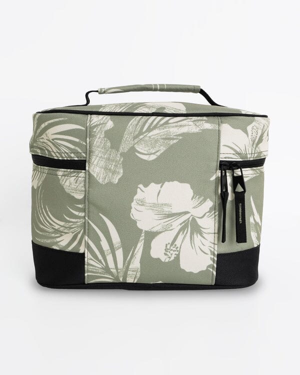 Volcom Patch Attack Deluxe Makeup Bag - Moss Green