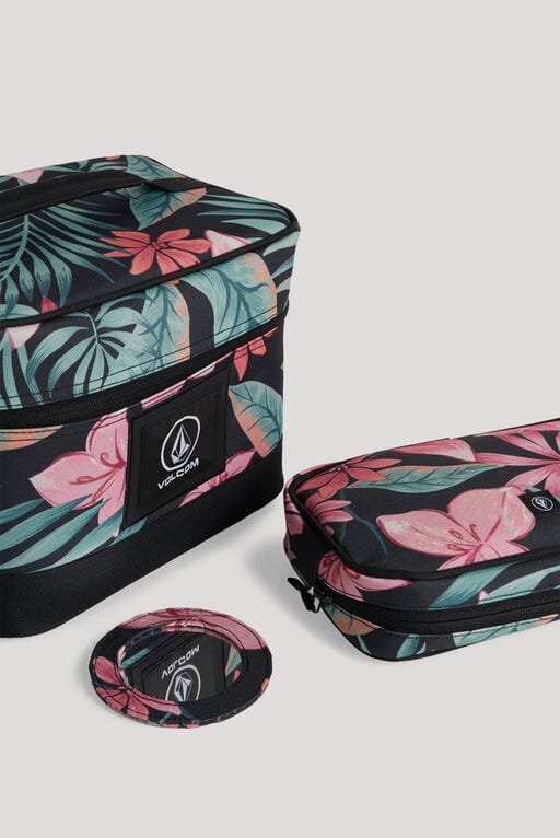 Volcom Patch Attack Deluxe Makeup Bag - Multi