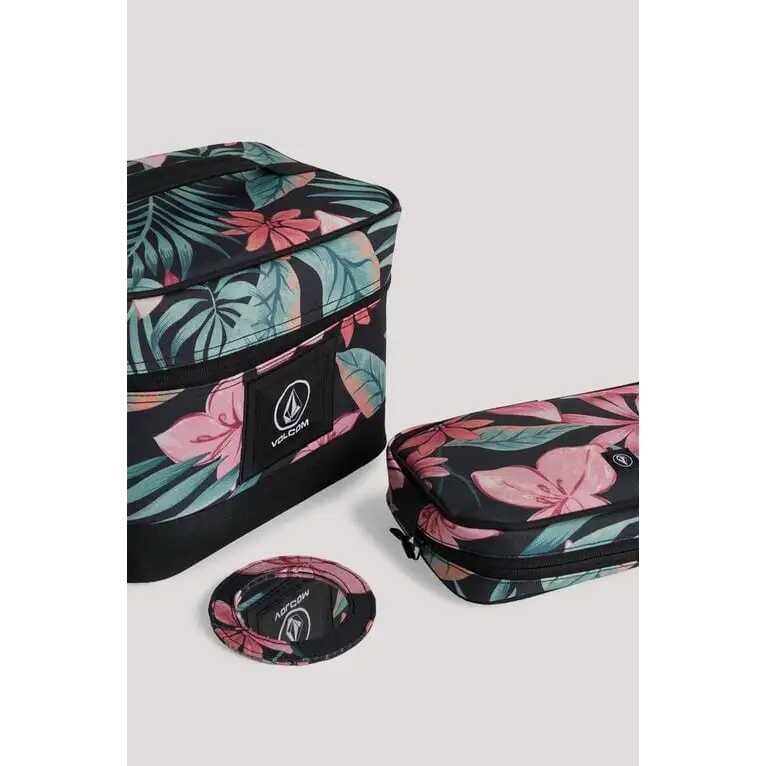Volcom Patch Attack Deluxe Makeup Bag - Multi