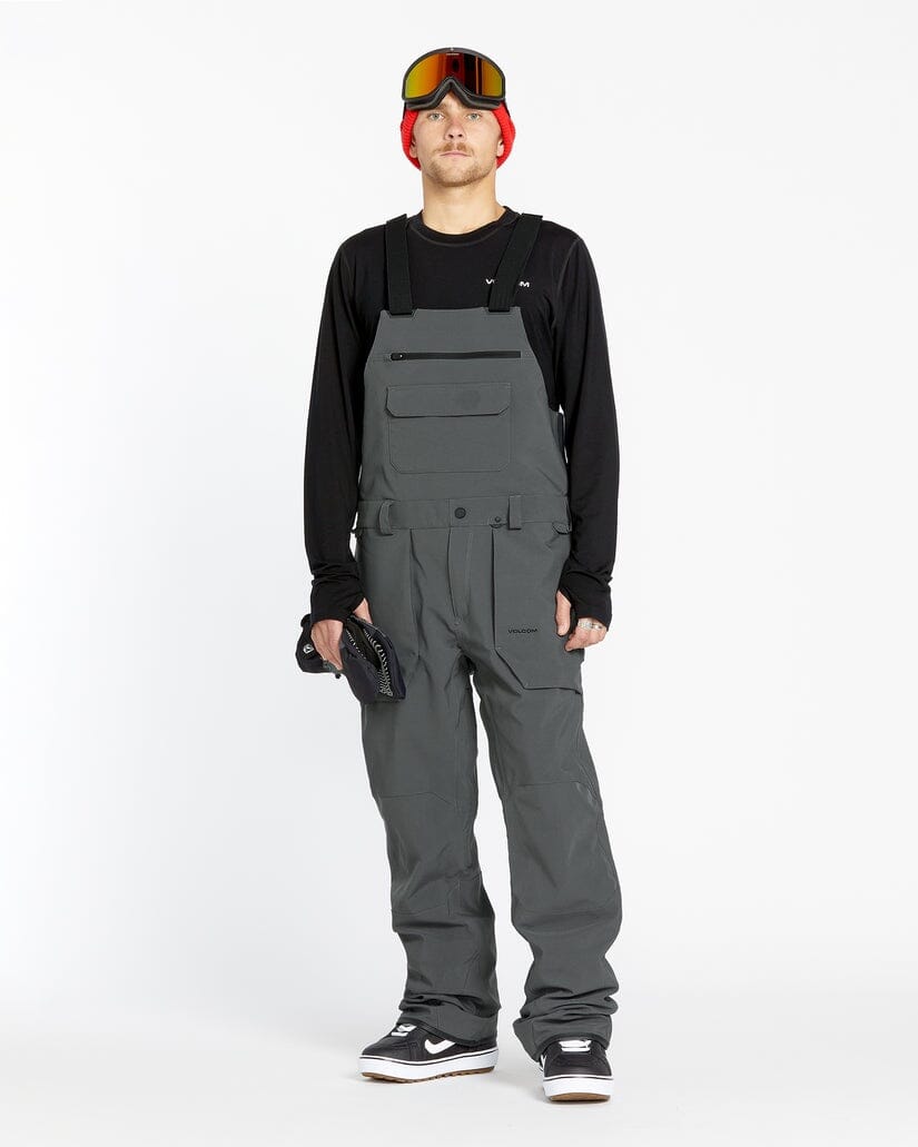 Volcom Roan Bib Overall Charcoal S