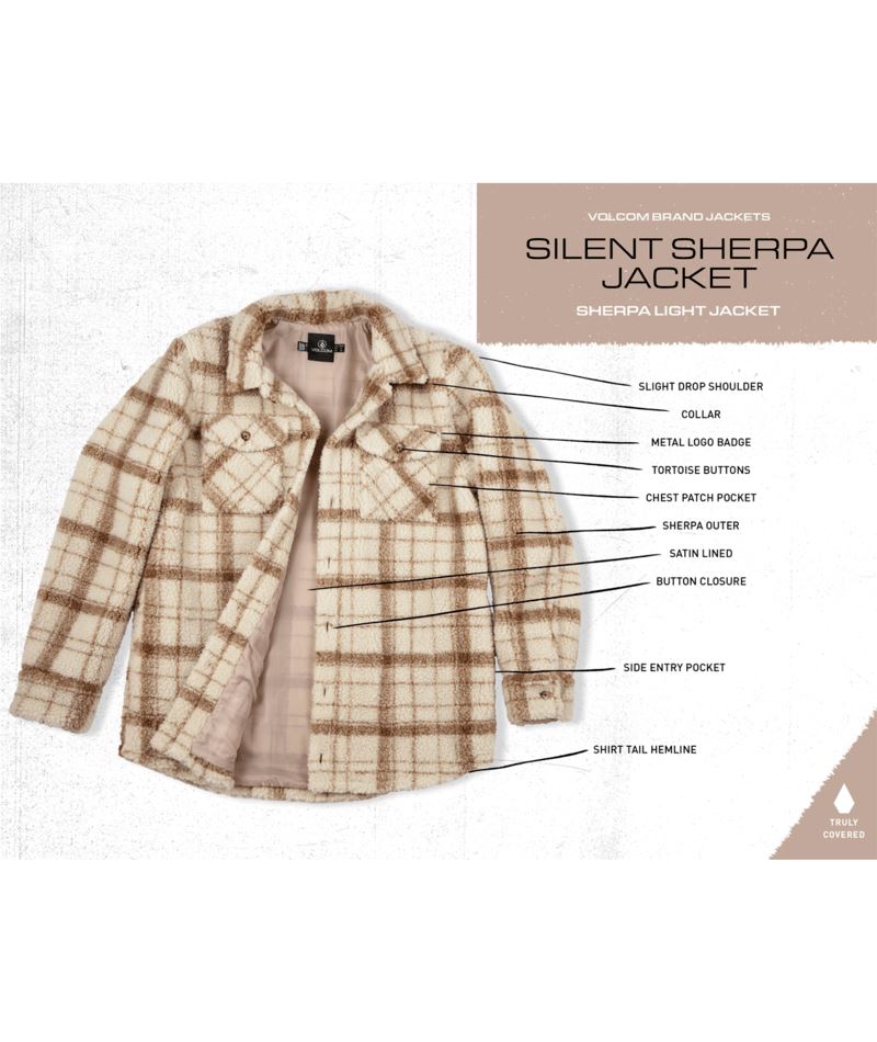 Volcom Silent Sherpa Womens Jacket