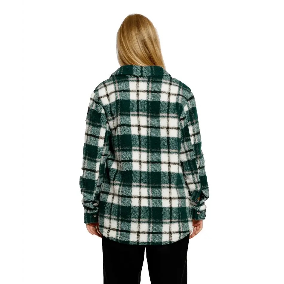 Volcom Silent Sherpa Plaid Jacket 2023