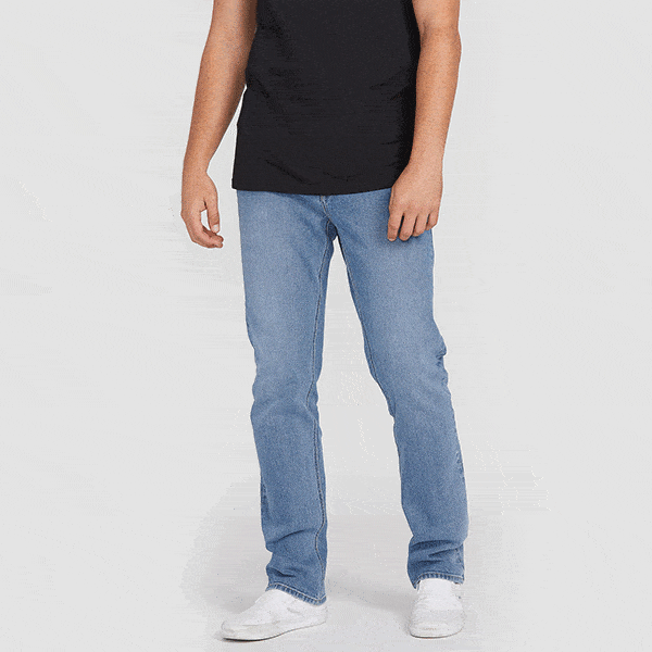 Volcom Solver Modern Fit Jeans Old Time Indigo 33