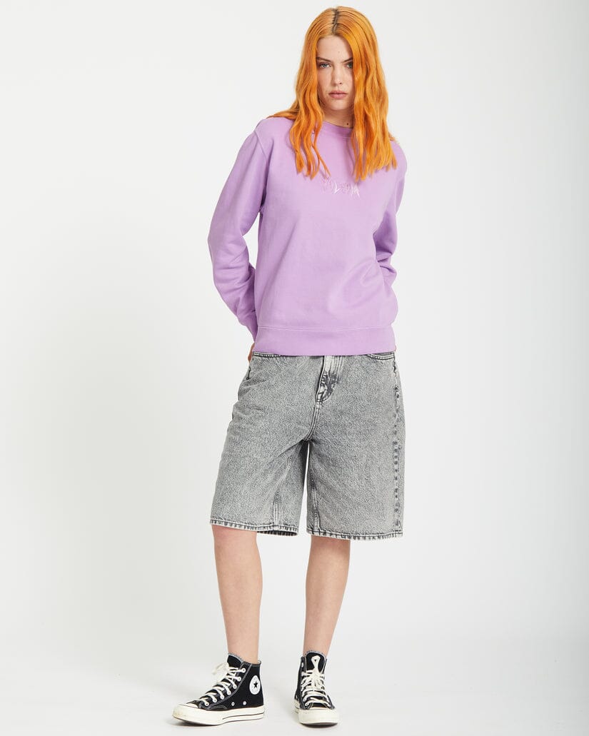 Volcom Spikstone Crew - Iris Purple