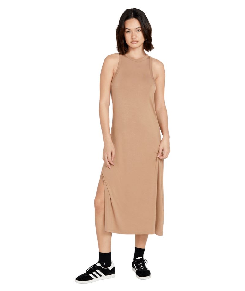Volcom Stonelight Dress Mocha 14