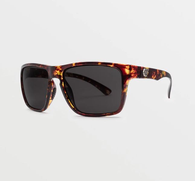 Volcom Trick Sunglasses Gloss Sea Grass Tort / Gray