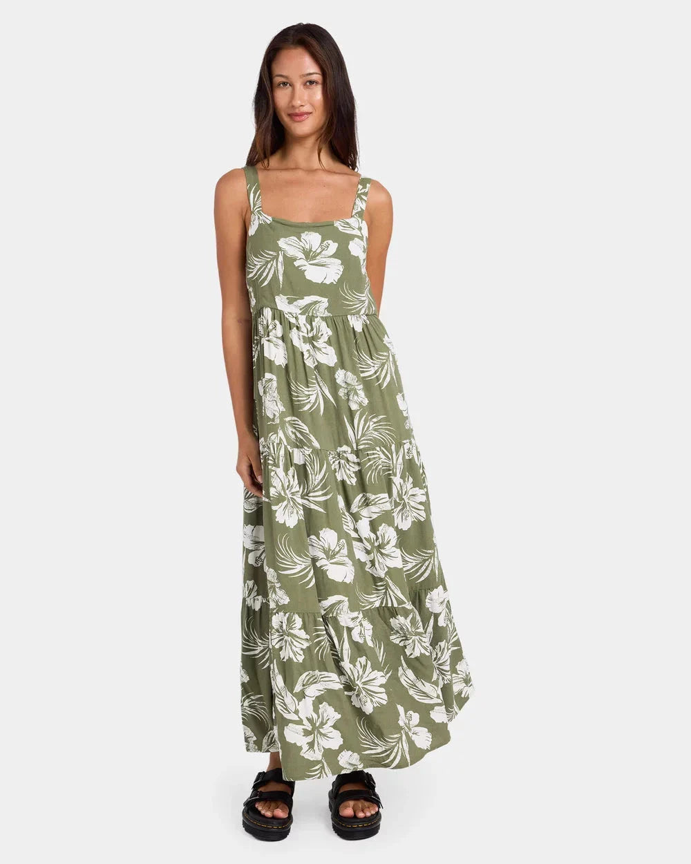 Volcom Viper Dress Moss Stone 8