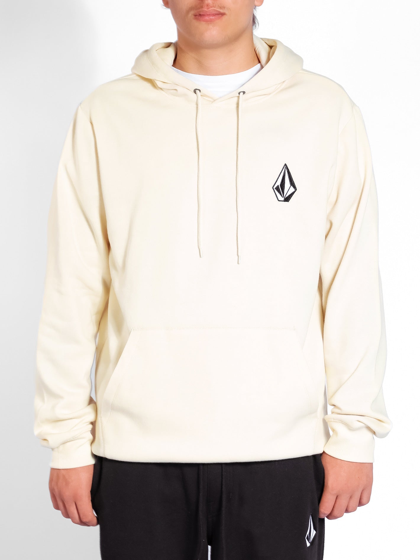 Volcom Vologo Pullover Hoodie White Flash S
