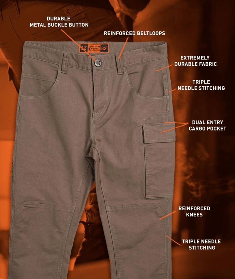Volcom Workwear Caliper Cuffed Pant