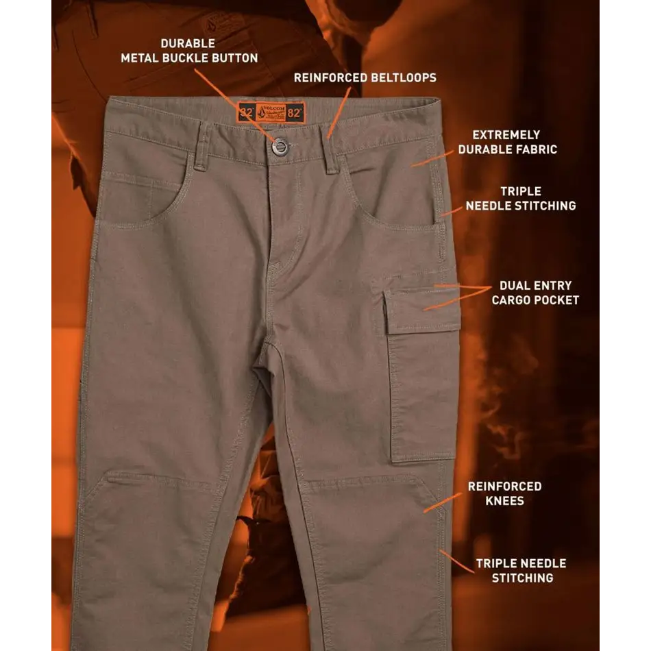 Volcom Workwear Caliper Cuffed Pant