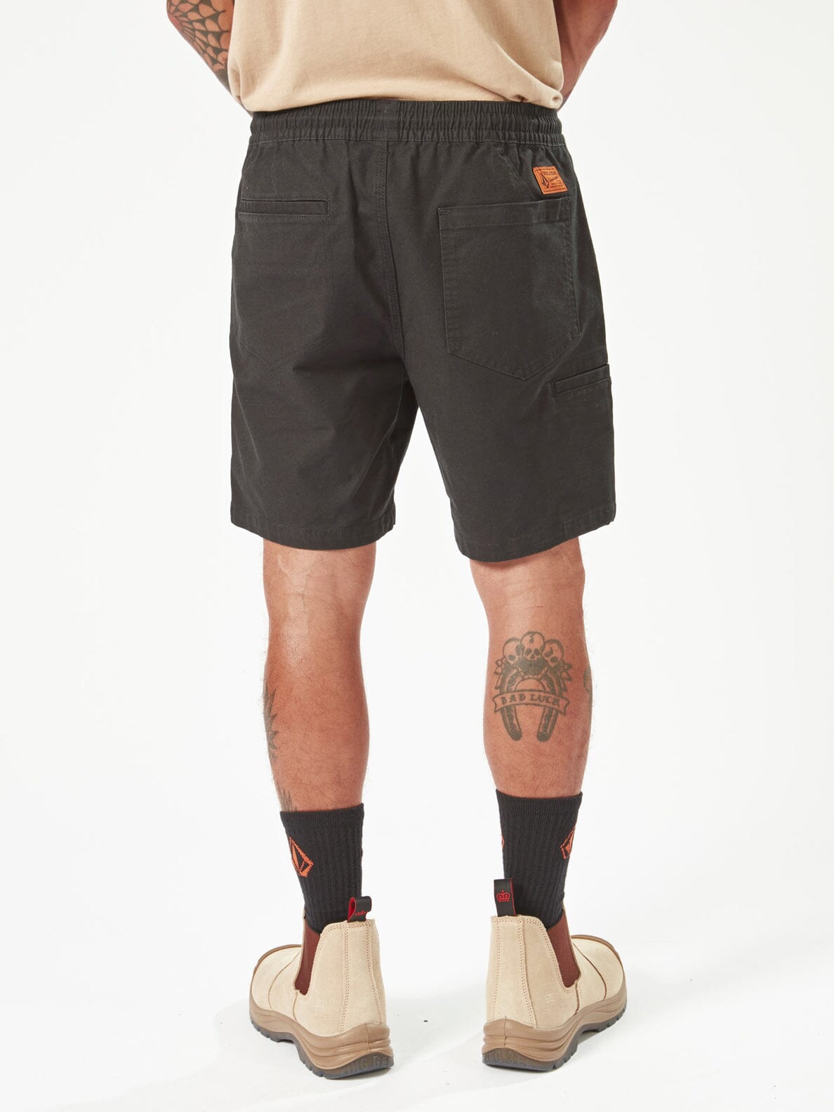Volcom Workwear Caliper Elastic Waist Shorts
