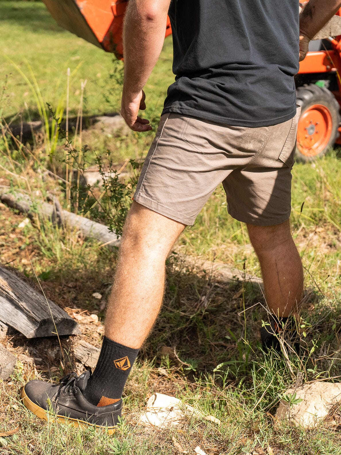 Volcom Workwear Caliper Elastic Waist Shorts