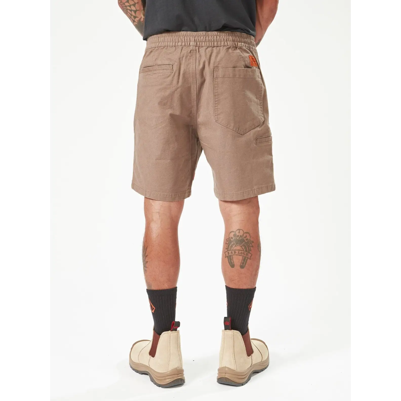 Volcom Workwear Caliper Elastic Waist Shorts