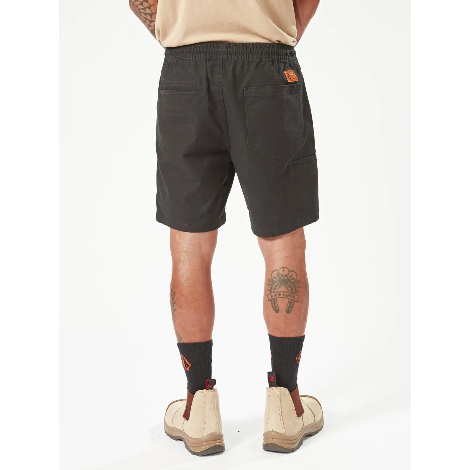 Volcom Workwear Caliper Elastic Waist Shorts