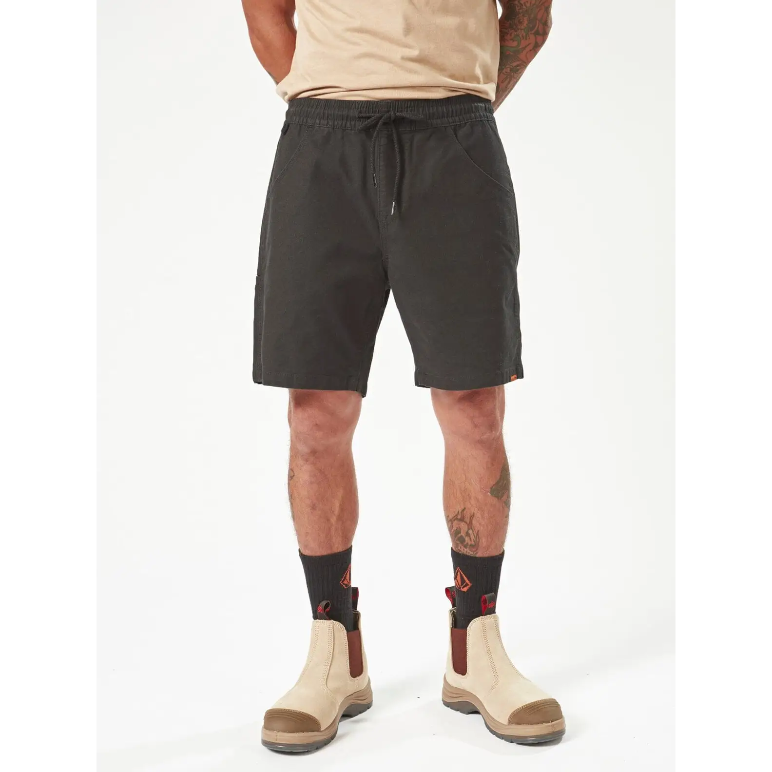 Volcom Workwear Caliper Elastic Waist Shorts