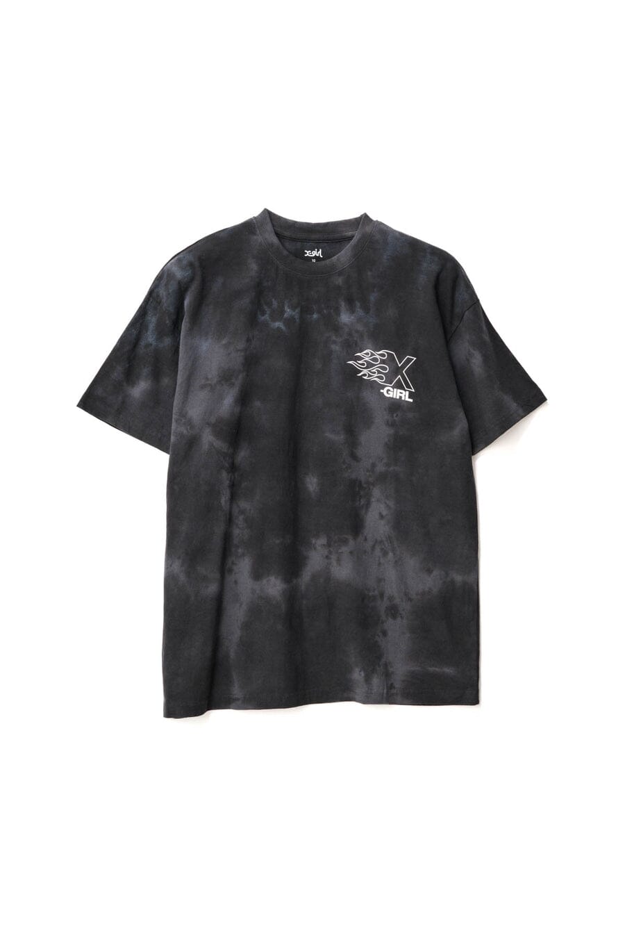 X-Girl Burning X Logo Relaxed T-Shirt