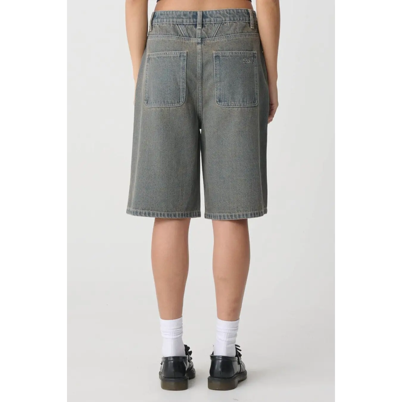 X-Girl Gordon Spray Baggy Shorts