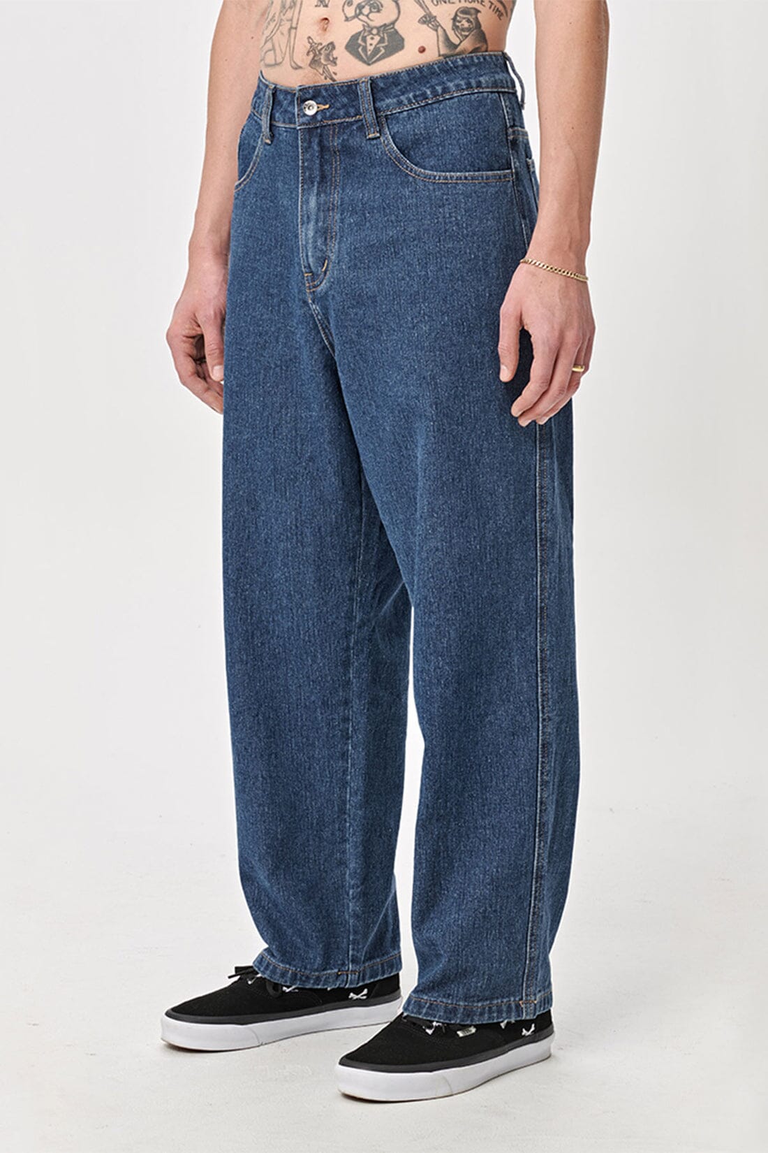 X-Large 91 Bull Denim Pants Blue 28