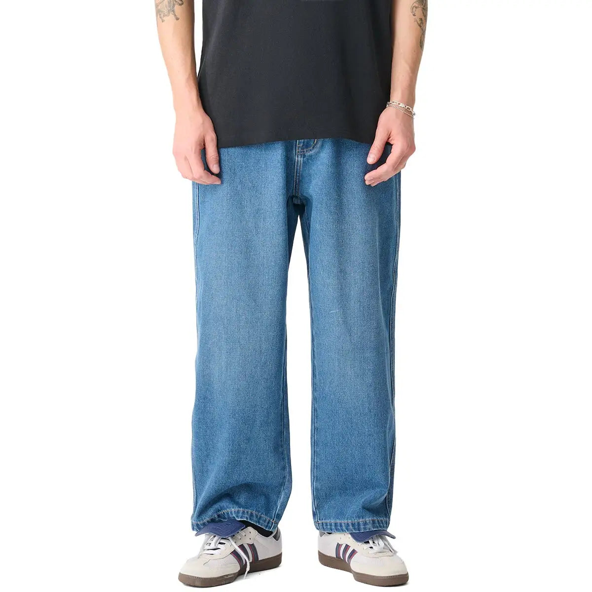 X-Large 91 Bull Denim Pants - Blue Indigo