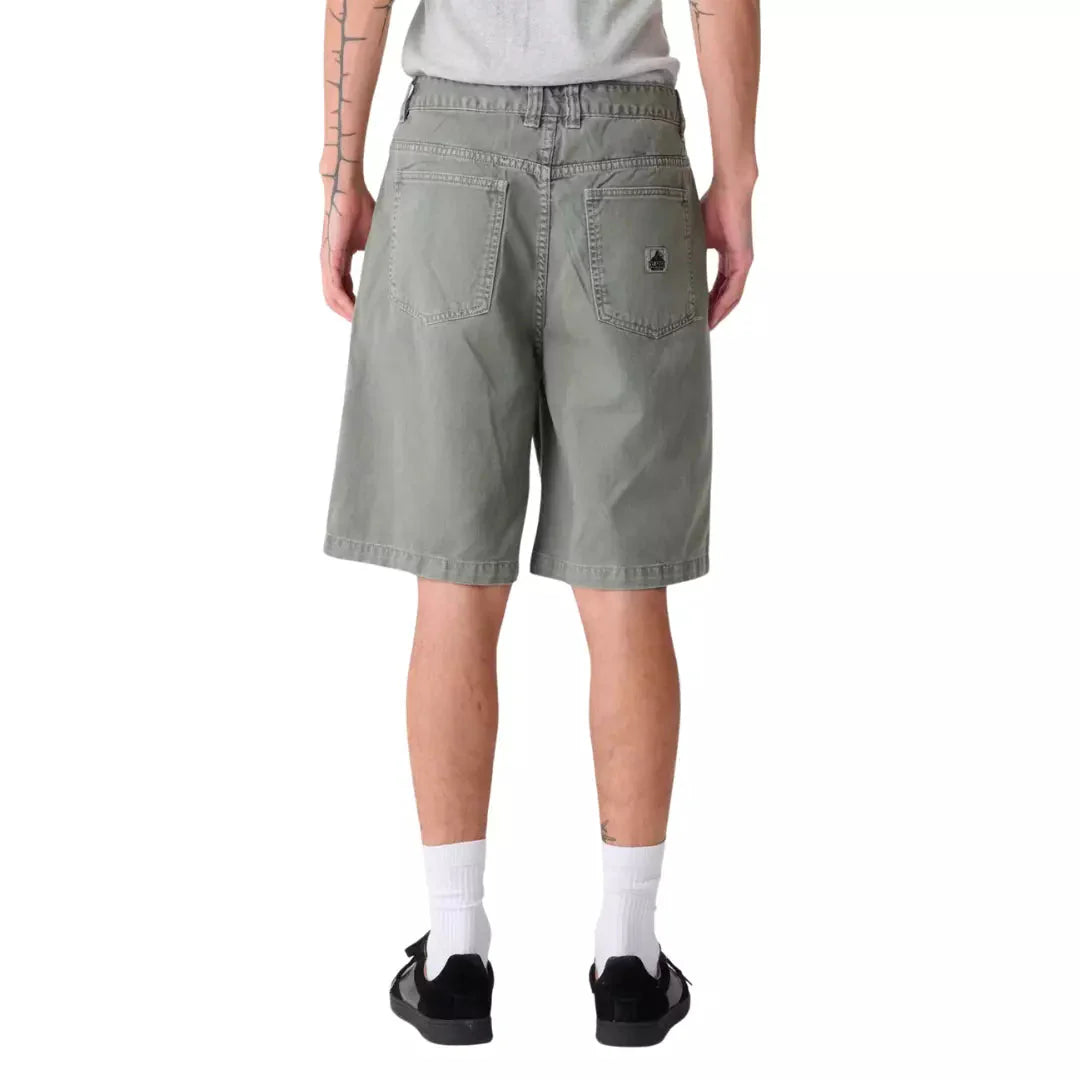 X-Large Bull Denim 91 Shorts - Olive Grey