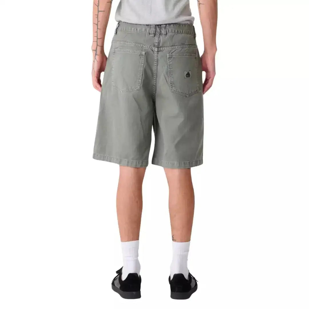 X-Large Bull Denim 91 Shorts - Olive Grey