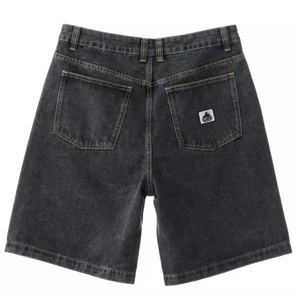X Large Bull Denim 91 Shorts - Washed Black