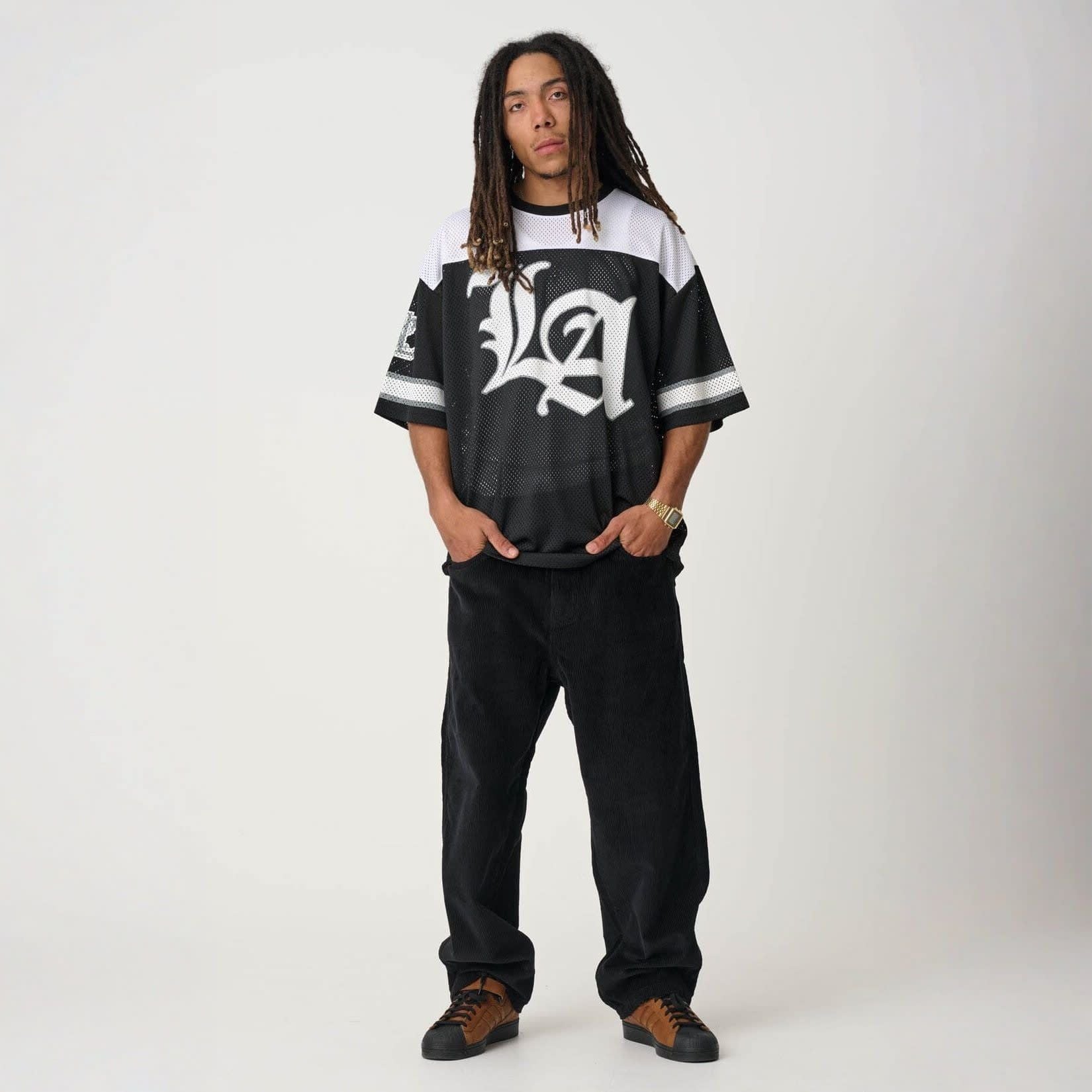 X-Large Cord 91 Pants - Black