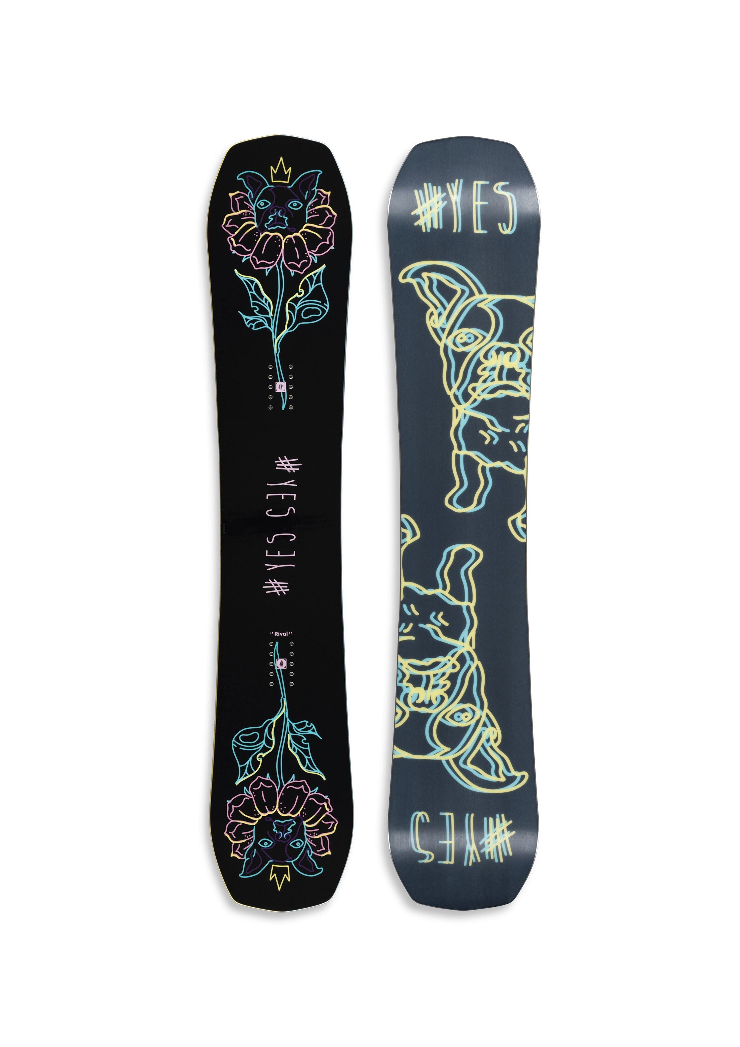 YES. Rival Womens Snowboard 2025