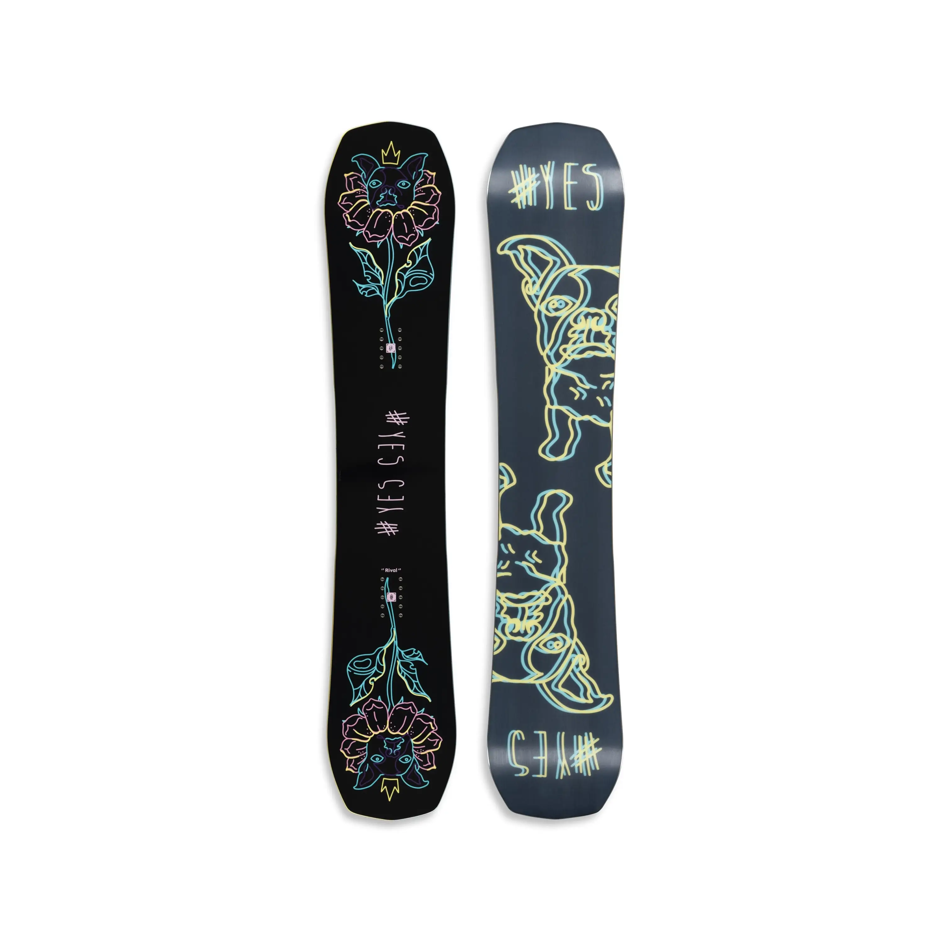 YES. Rival Womens Snowboard 2025