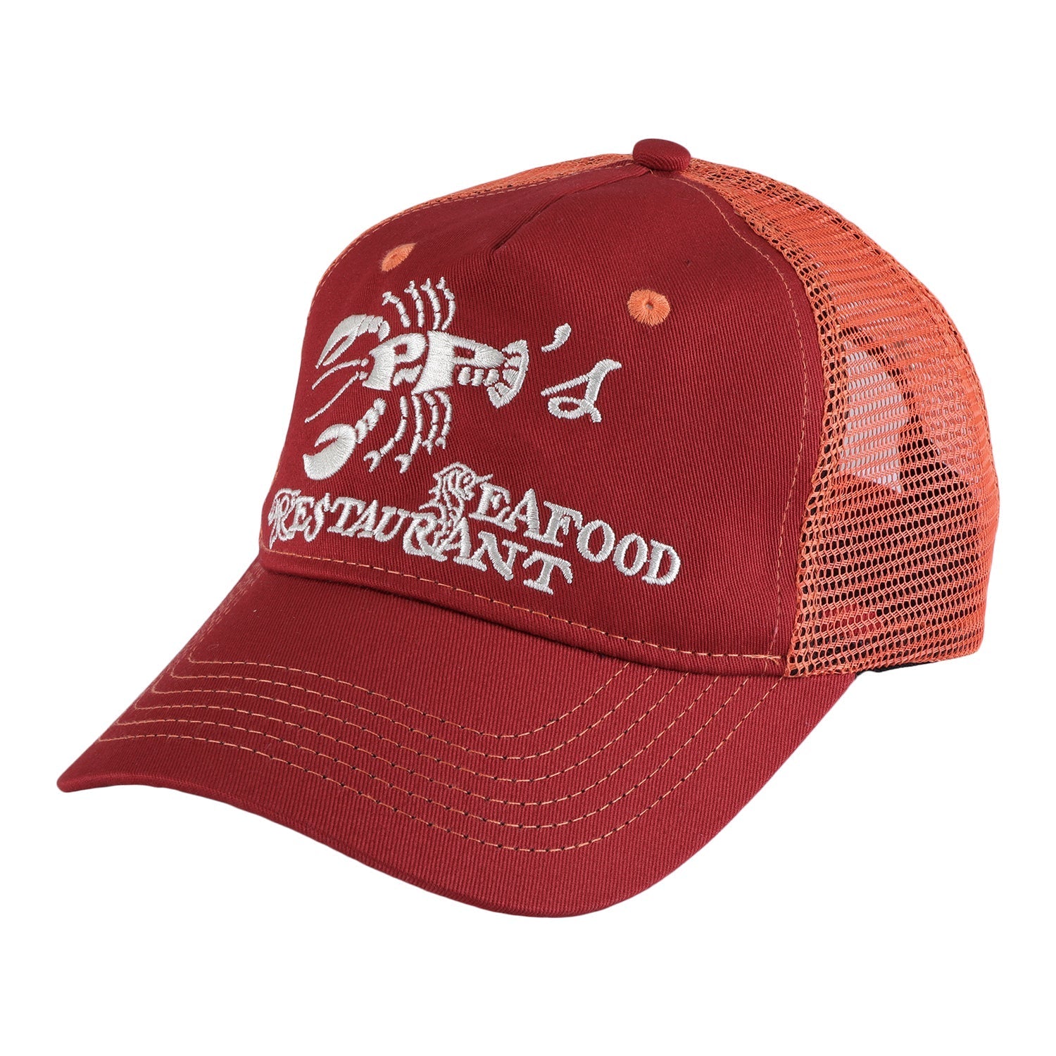 Passport Seafood Staff Packers Trucker Cap
